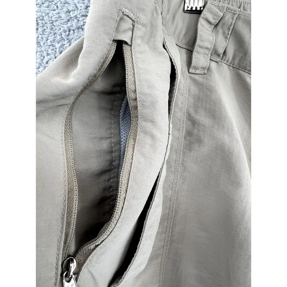 North Face Pants Mens XXL TTG (38x28 Actual) Beige‎ Convertible Nylon Hiking